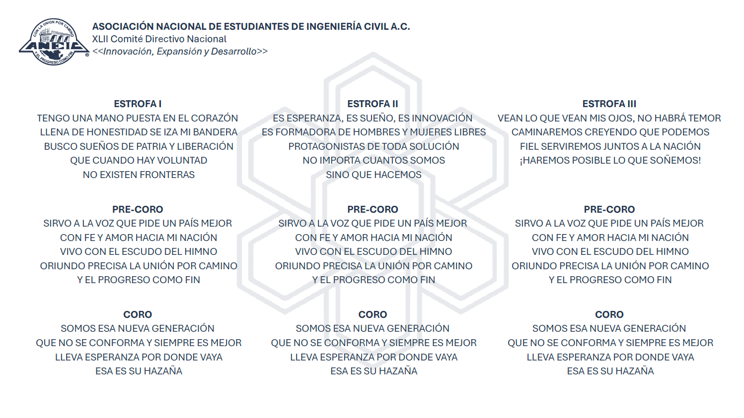 Himno ANEIC México
